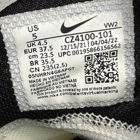 Nike Kyrie Flytrap 6 Shoes Mens Size 5 White Volt Black Basketball Sneakers - Picture 9 of 9